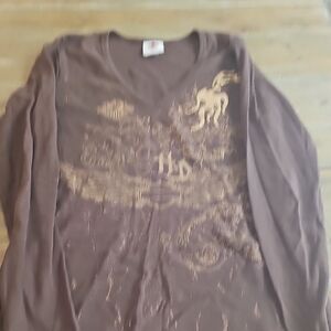 Harley-Davidson Brown Graphic Tee